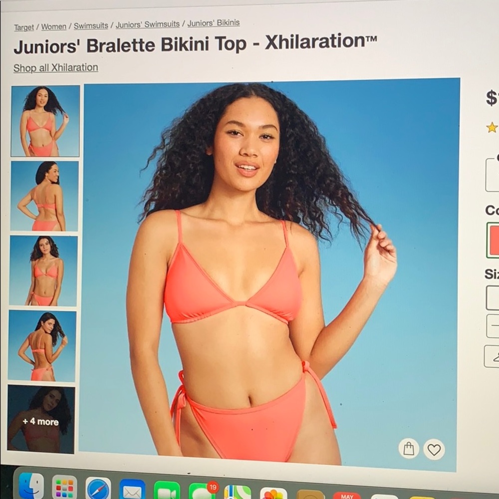 ISO TARGET BIKINI TOP XL